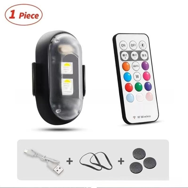 Wireless remote control for light