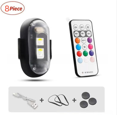 Wireless remote control for light