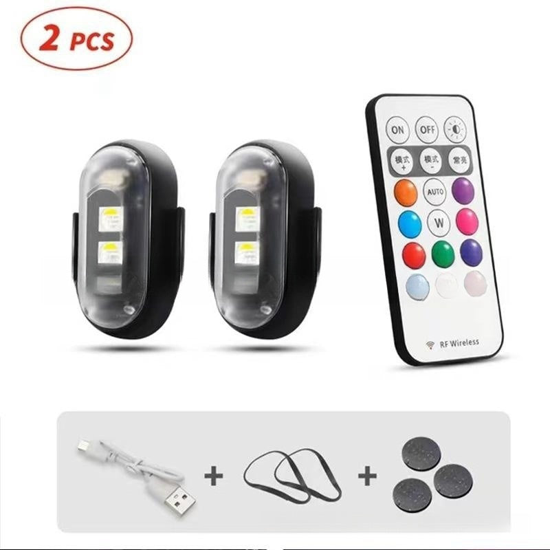 Wireless remote control for light