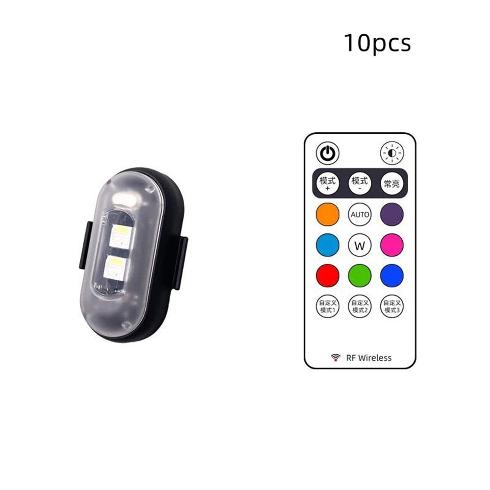 Wireless remote control for light