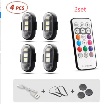 Wireless remote control for light